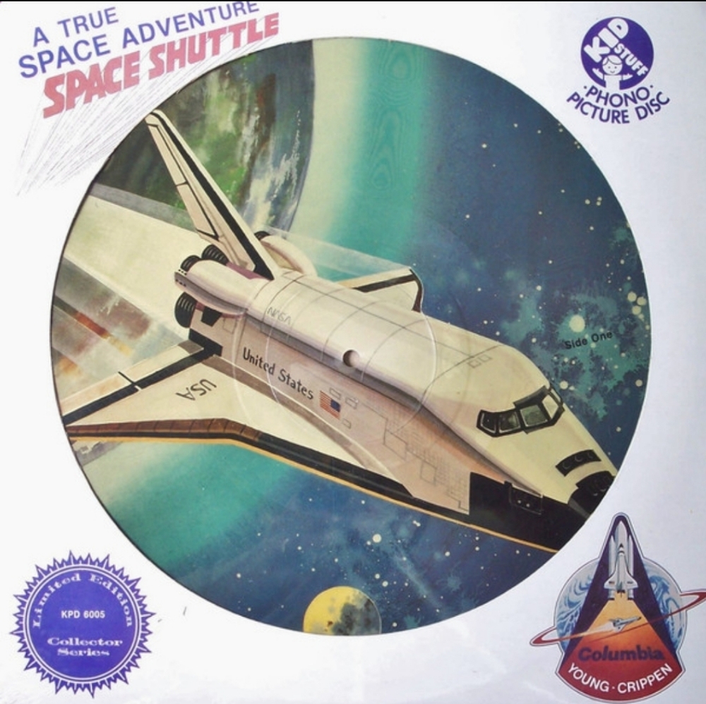 A true space adventure - Space Shuttle - 12" Vinyl Record (picture disk)